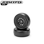 J Concepts JCO4199-3053912  Smoothie 2 Pre-Mounted Tires (2) (G3 - Soft) w/12mm Hex - Fits Typhon Grom