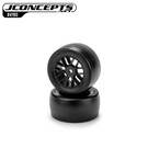 J Concepts JCO4190-3053916  1/12 Smoothie 2 Pre-Mounted Tires (2) (G3 - Soft) Fits Losi Nascar