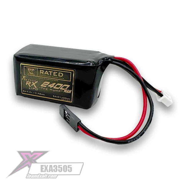 LiPo HB & Losi 8IGHT Empfänger Batterie Pack (7.4V/2000mAh