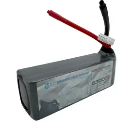Fyrework Fi63200-4S2P  6300mAh 14.8V 4s 200C Lipo Battery No Plug