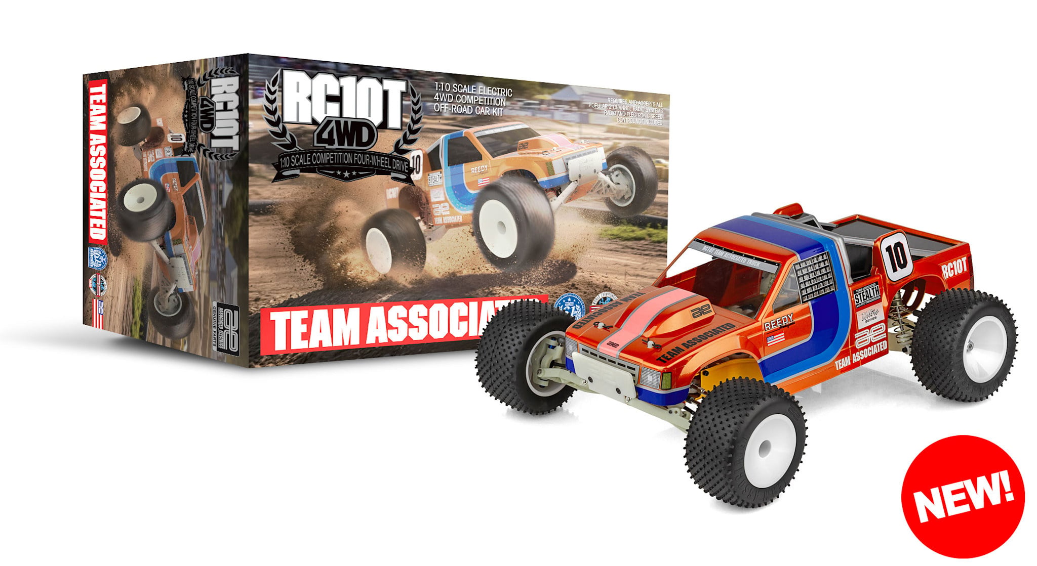 ASC7004 RC10T Factory Team Truck Kit - Michael's RC Hobbies