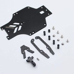 Reflex Racing RX28A-43  RX28G2 24mm Battery Steel Chassis Conversion Kit -102mm WB (LM)