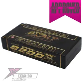 EXALT EXA3103  1S/3.7V-8200MAH-135C. X-RATED LIPO BATTERY SERIES