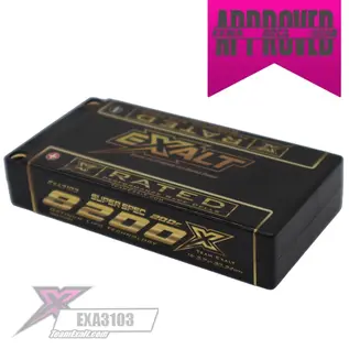 EXALT EXA3103  1S/3.7V-8200MAH-135C. X-RATED LIPO BATTERY SERIES