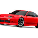 Traxxas TRA105247-4  Red 4-Tec Drift Nissan 240SX