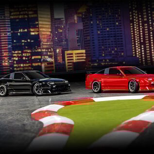 Traxxas TRA105247-4  Red 4-Tec Drift Nissan 240SX