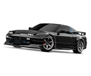 TRA105247-4 Black 4-Tec Drift Nissan 240SX - Michael's RC Hobbies