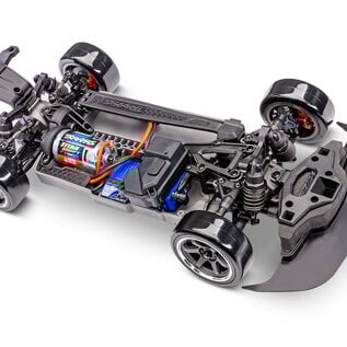 Traxxas TRA105247-4  Black 4-Tec Drift Nissan 240SX