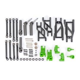 Traxxas TRA9180-GRN  Green Extreme HD Upgrade Kit for Stampede & Rustler