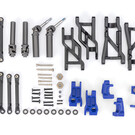 Traxxas TRA9181-Blue  Blue Extreme HD Driveline and Suspension Upgrade Kit for Slash