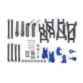 Traxxas TRA9181-Blue  Blue Extreme HD Driveline and Suspension Upgrade Kit for Slash
