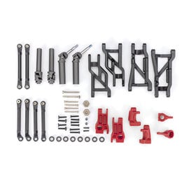 Traxxas TRA9181-Red  Red Extreme HD Driveline and Suspension Upgrade Kit for Slash