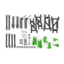 Traxxas TRA9181-Green  Green Extreme HD Driveline and Suspension Upgrade Kit for Slash