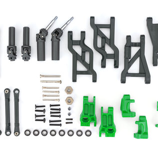 Traxxas TRA9182-GRN  Green Extreme HD Upgrade Kit for Drag Slash & Bandit