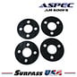 ASPEC Racing AR-S001-S ASPEC Spur Gear Spacer Set 0.5mm & 1mm (3 & 4 Hole Pattern) 4pcs