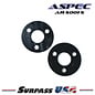 ASPEC Racing AR-S001-S ASPEC Spur Gear Spacer Set 0.5mm & 1mm (3 & 4 Hole Pattern) 4pcs