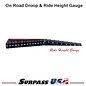 Surpass Hobby USA SH-DTEL240111-RED Surpass USA Precision Aluminum On-Road Droop & Ride Height Gauge