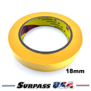 Surpass Hobby USA SH-DTEL01063D Hobby Details 18mm x 50m RC Body Paint Masking Tape