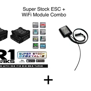 R1wurks R1-040013-1  R1 "Super Stock" Digital 3 ESC + Wifi Module