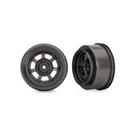 Traxxas TRA10471X  Dirt Oval Gray Front Wheels (2) for Slash Modified