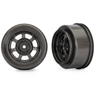 Traxxas TRA10471X  Dirt Oval Gray Front Wheels (2) for Slash Modified