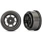 Traxxas TRA10472X  Dirt Oval Gray Rear Wheels (2) for Slash Modified