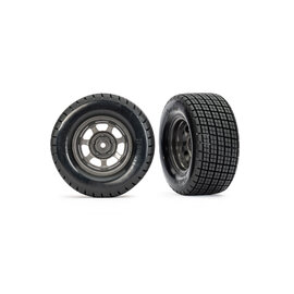 Traxxas TRA10473X  Hoosier Mounted Front Tires (2) Slash Modified