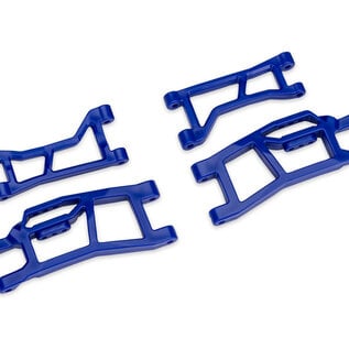 Traxxas TRA10725-BLUE  Blue WideMaxx Front Upper & Lower HD Suspension Arms for Mini Maxx