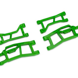 Traxxas TRA10725-GRN  Green WideMaxx Front Upper & Lower HD Suspension Arms for Mini Maxx