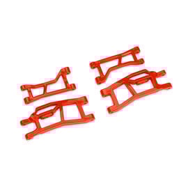 Traxxas TRA10725-RED  Red WideMaxx Front Upper & Lower HD Suspension Arms for Mini Maxx