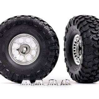 Traxxas TRA8184  2.2" Chrome Mag Wheels w/ Canyon Trail Tires (2)
