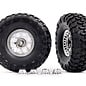 Traxxas TRA8184  2.2" Chrome Mag Wheels w/ Canyon Trail Tires (2)