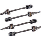 Traxxas TRA10789X  WideMaxx Steel CV Driveshafts & Drive Cups (4) for Mini XRT