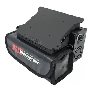 RC DISCHARGER RCD-RD4S-OFF-BLK-AT  Black Regenerative Discharger 4S Off-Road – Air Travel Version