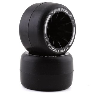 Team Powers TPRFPGF1BR  Team Powers F1 Rear Wheels & Tires Onroad Formula  Soft 32R
