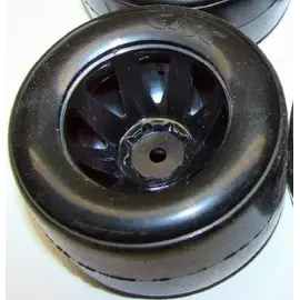 CRC CLN23201 CRC RT-1 Rear Only Rubber Tires Mounted on CRC GTR Wheels (2) 100% performance quality