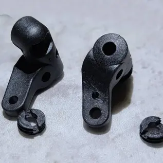 CRC CLN3222 – Steering Block – marked for dual Ackerman positions – CRC front end