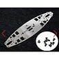 WeiRC WEI-SCSET-MTC3  WeiRC  1.2mm Steel Chassis w/ Screws Set for Mugen Seiki MTC3