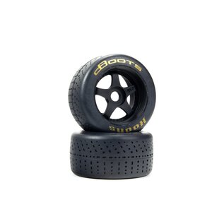 Arrma ARA550085  dBoots Hoons 53/107 2.9 Pre-Mounted Belted Tires, Gold, 17mm Hex, 5-Spoke (2)