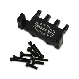 Reefs SEHREEFS148  Axial SCX24 Aluminum Servo Mount (Black) (99Micro & 179Micro)
