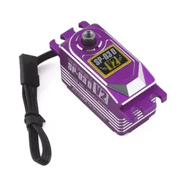 Yokomo YOKSP-03DV2PA  SP-03 D V2 Programmable Brushless Drift Servo (Purple) (High Voltage)