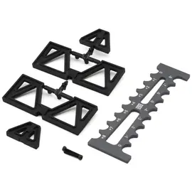 Tekno RC TKR3701  1/8 Aluminum Droop Gauge (-8 to +8mm)