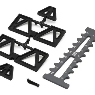 Tekno RC TKR3701  1/8 Aluminum Droop Gauge (-8 to +8mm)
