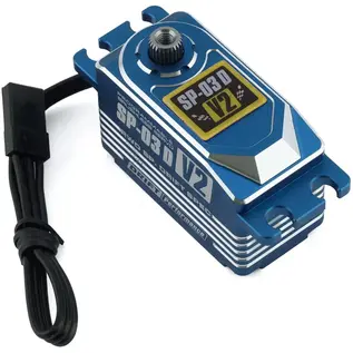 Yokomo YOKSP-03DV2BL SP-03 D V2 Programable Brushless Drift Servo (Blue) (High Voltage)
