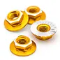 1UP Racing 1UP870701  7075 Lockdown M4 Wheel Nuts Gold