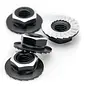 1UP Racing 1UP870001  7075 Lockdown M4 Wheel Nuts Black