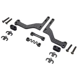 INOV8 1UP10322  INOV8 Carbon Horizontal Rear Body Mount Sets for XRAY X4 '26