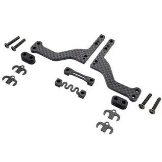 INOV8 IN810322  INOV8 Carbon Horizontal Rear Body Mount Sets for XRAY X4 '26  Hillbilly Links