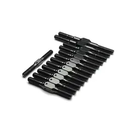 Sortafast SF-TK025X4-BK  X4 X4F '25-26 Black Titanium Turnbuckle Kit Upper Links Included (13)