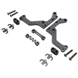 INOV8 IN810320  INOV8 Carbon Horizontal Rear Body Mount Sets for XRAY X4 '26  Link Kit Offset